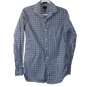 J. Crew Mens Long Sleeve Button Up Shirt- S
